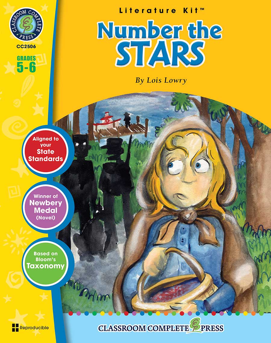 Number The Stars Novel Study Guide Grades 5 To 6 Print Book Lesson Plan CCP Interactive