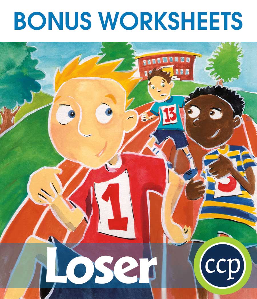 Loser - Literature Kit Gr. 5-6 - BONUS WORKSHEETS - eBook