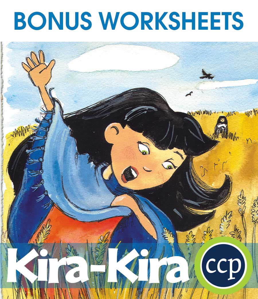 Kira-Kira - Literature Kit Gr. 5-6 - BONUS WORKSHEETS - eBook