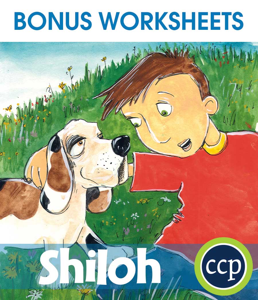 Shiloh - Literature Kit Gr. 5-6 - BONUS WORKSHEETS - eBook