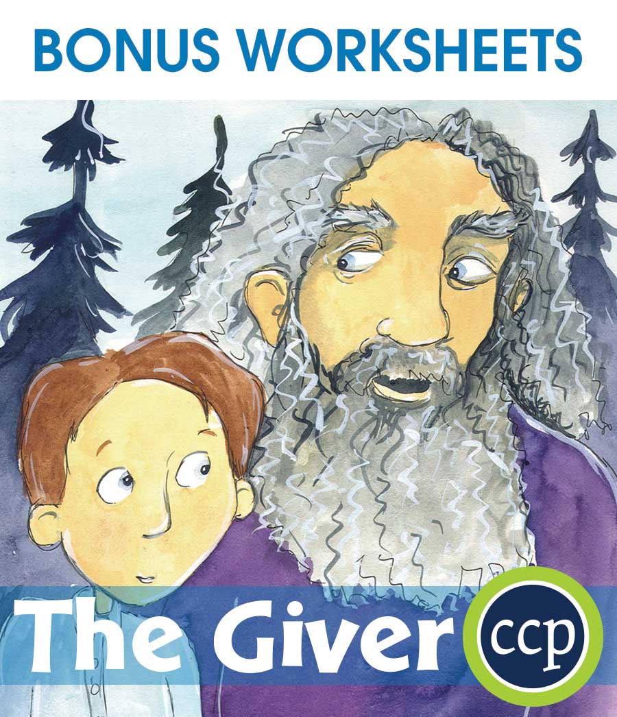 The Giver - Literature Kit Gr. 5-6 - BONUS WORKSHEETS - eBook
