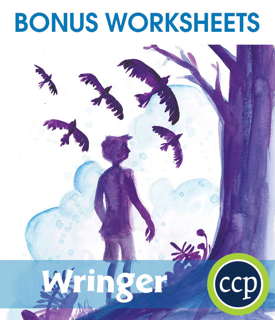 Wringer - Literature Kit Gr. 5-6 - BONUS WORKSHEETS - eBook