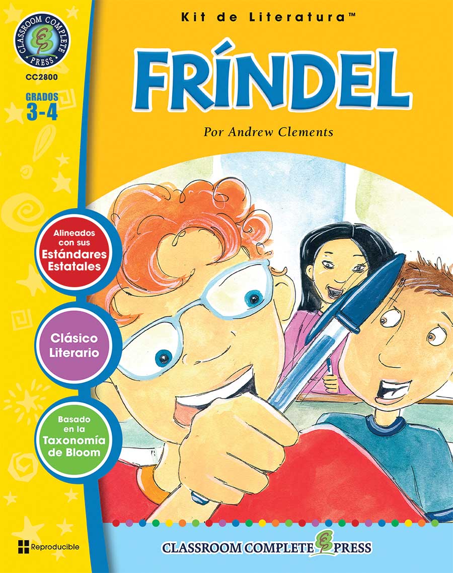 Fríndel - Kit de Literatura Gr. 3-4 - libro impreso