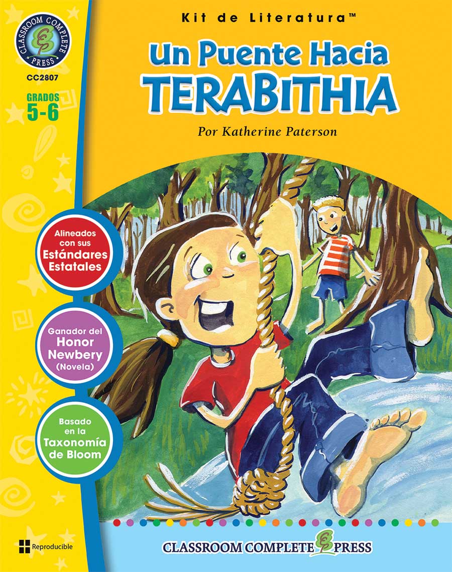 Un Puente Hacia Terabithia - Kit de Literatura Gr. 5-6 - libro impreso