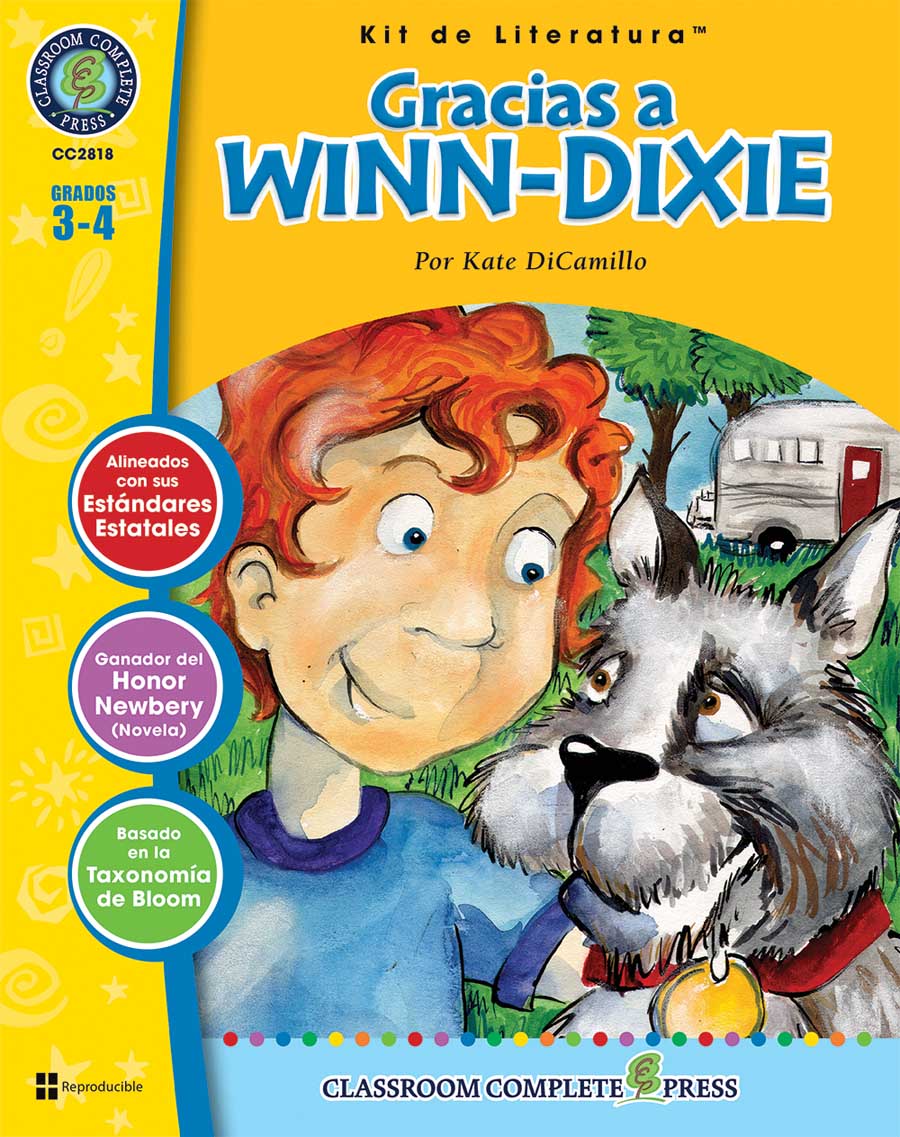 Gracias a Winn-Dixie - Kit de Literatura Gr. 3-4 - libro impreso