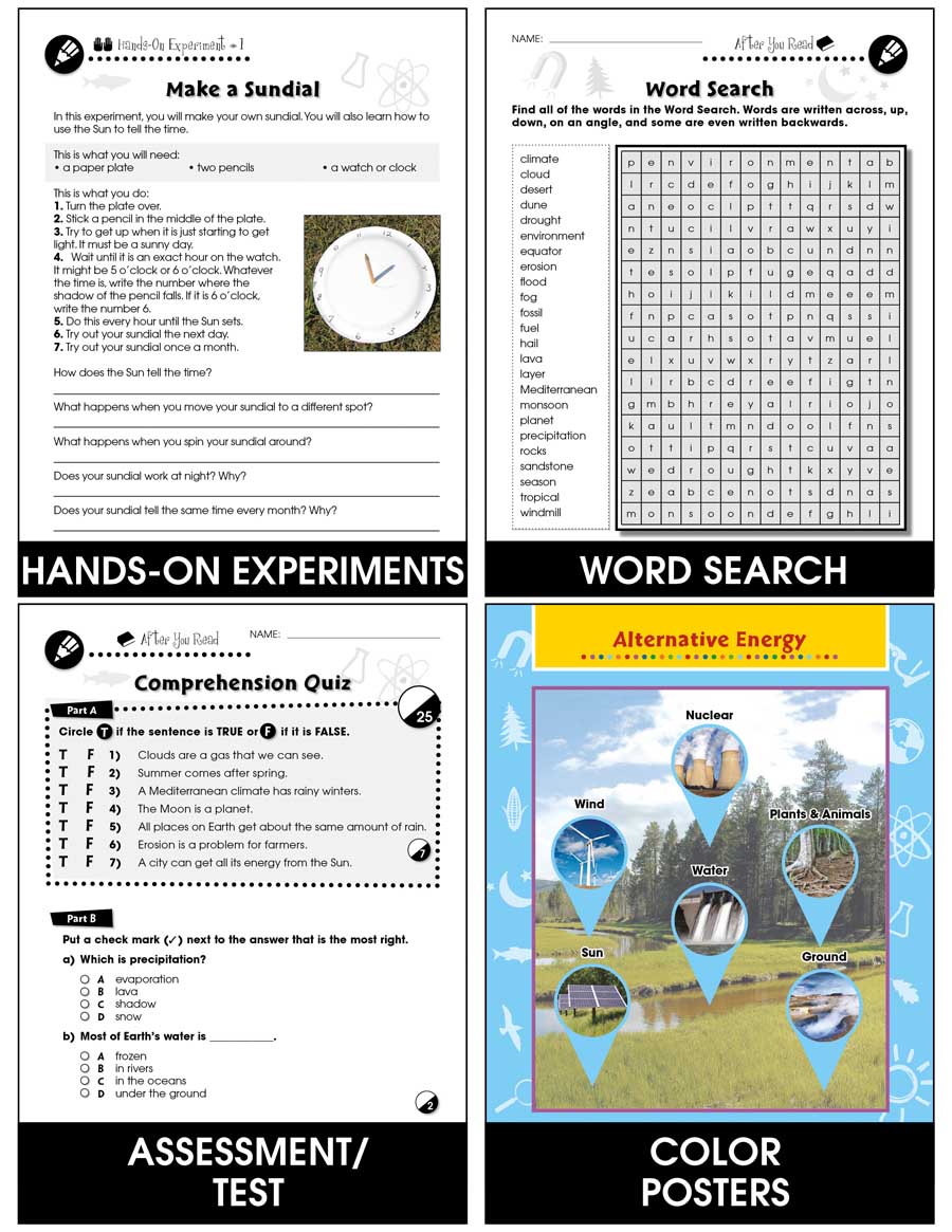 Hands-On STEAM - Earth & Space Science Gr. 1-5 - print book