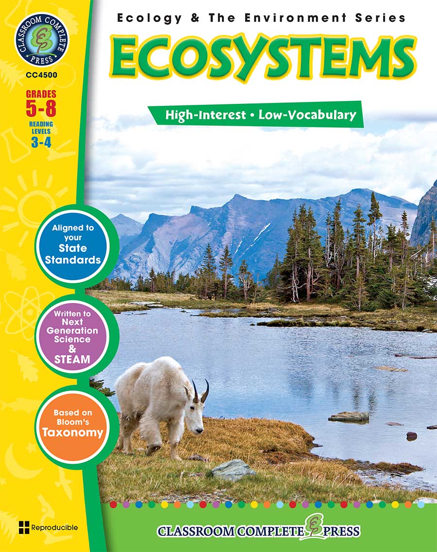 Ecosystems Gr. 5-8 - print book