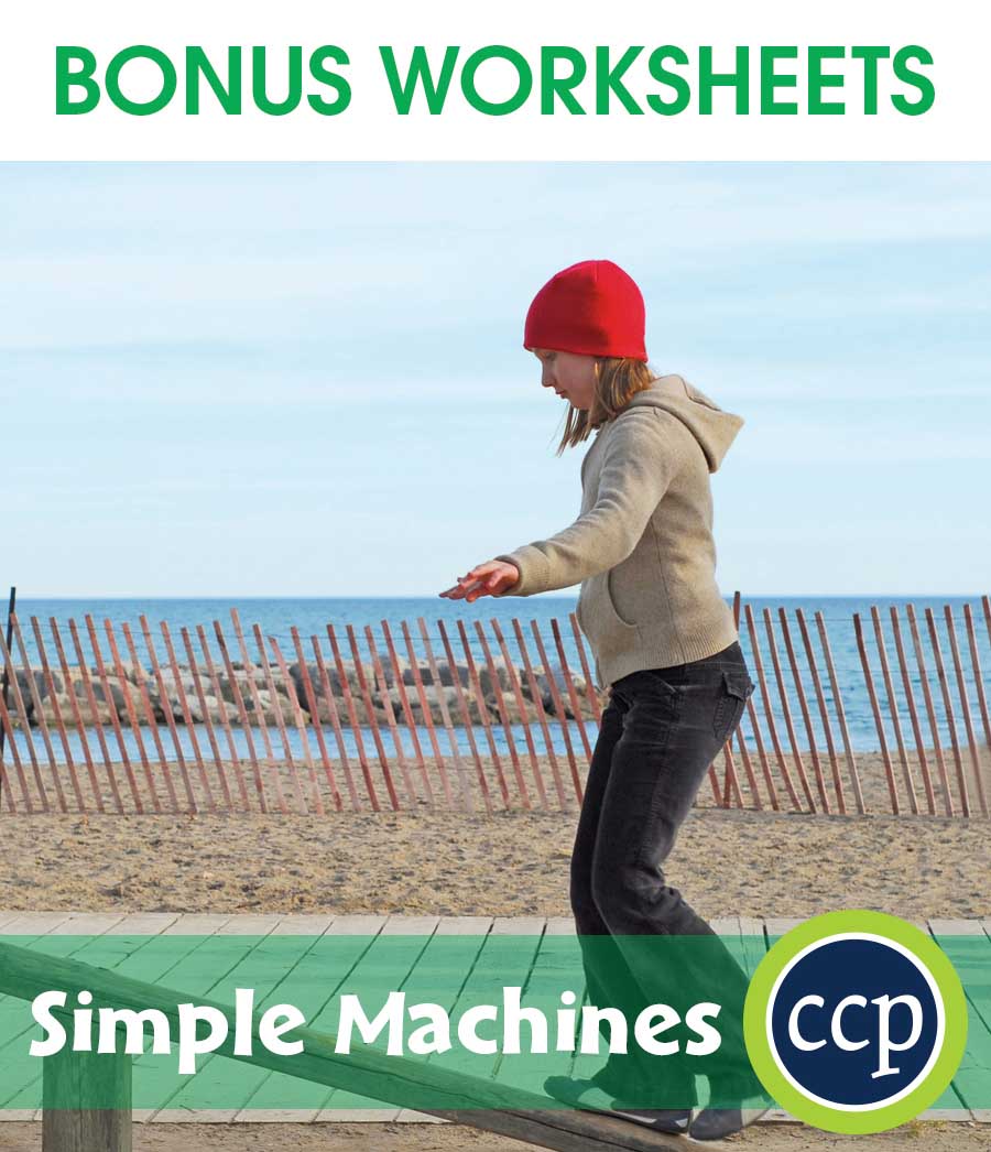Simple Machines Gr. 5-8 - BONUS WORKSHEETS - eBook