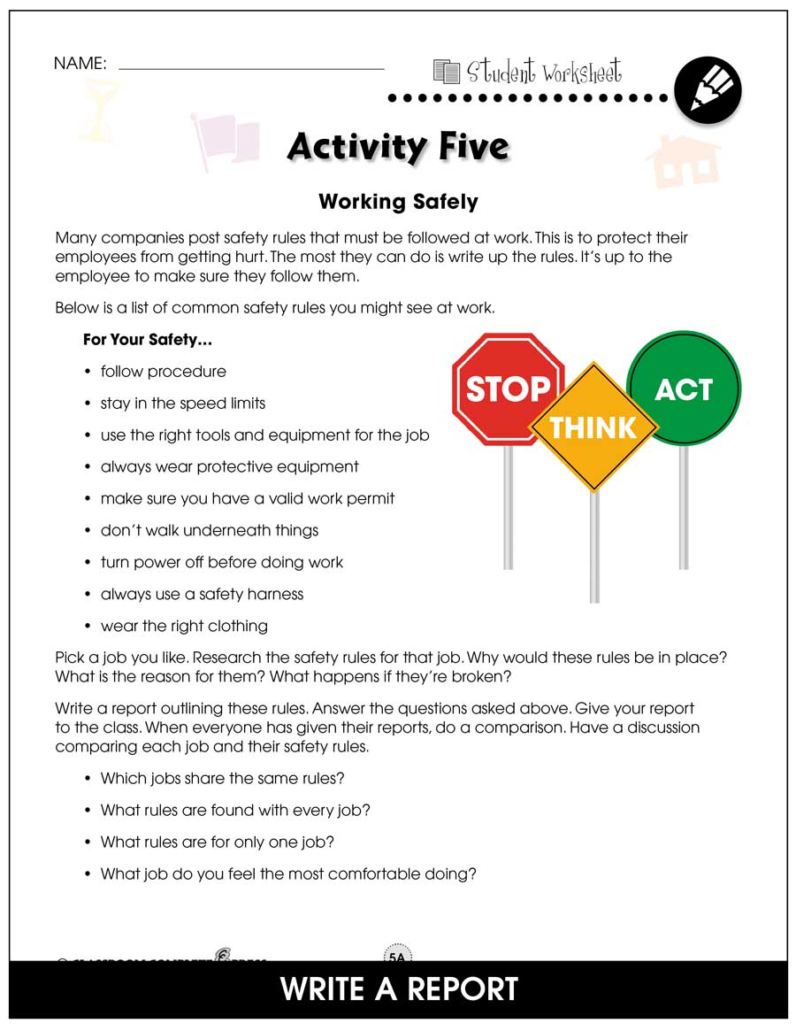 Stop Think Act Worksheet Promotiontablecovers