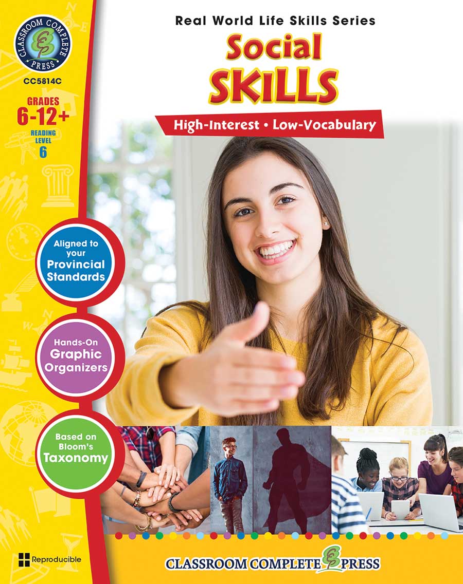 Real World Life Skills - Social Skills - Canadian Content Gr. 6-12+ - print book