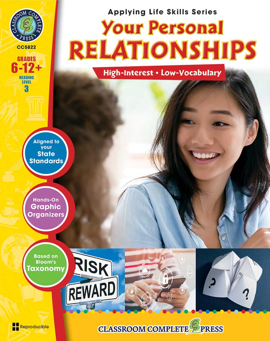 Applying Life Skills - Your Personal Relationships - print book