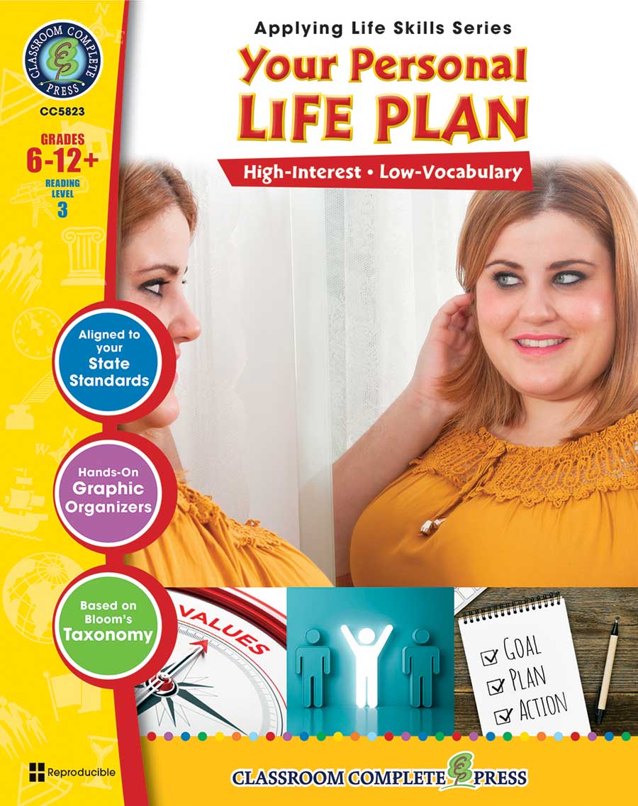 Applying Life Skills - Your Personal Life Plan - print book