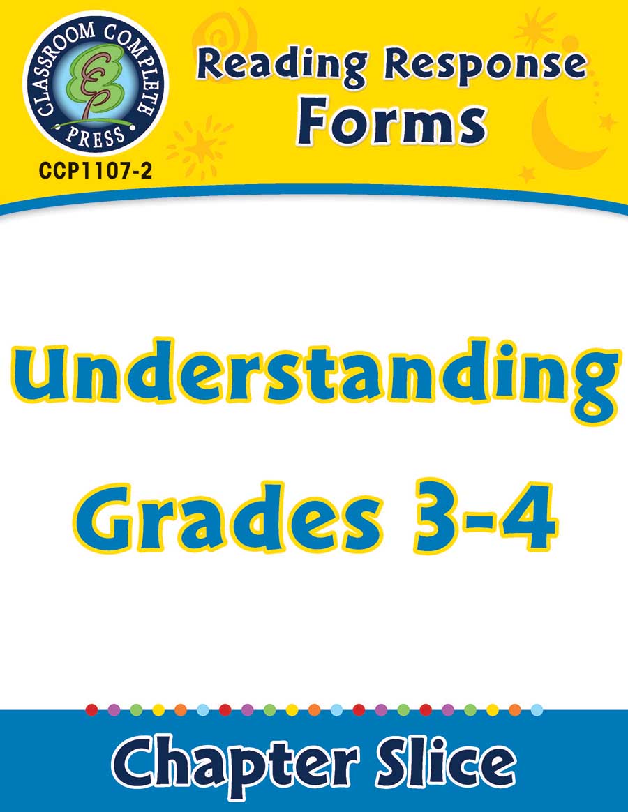 Reading Response Forms: Understanding Gr. 3-4 - Chapter Slice eBook