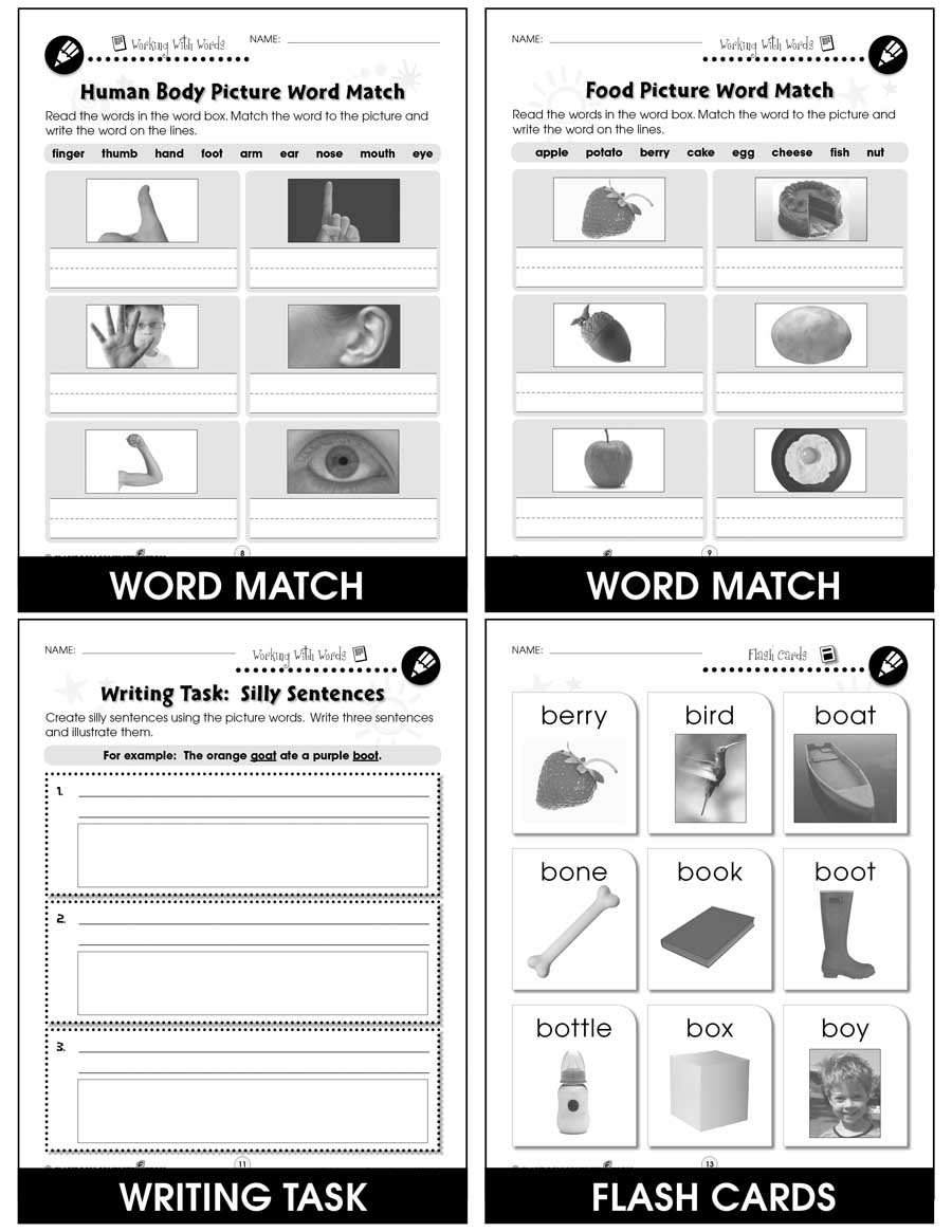 High-Frequency Picture Words: Picture Word Stories - Chapter Slice eBook