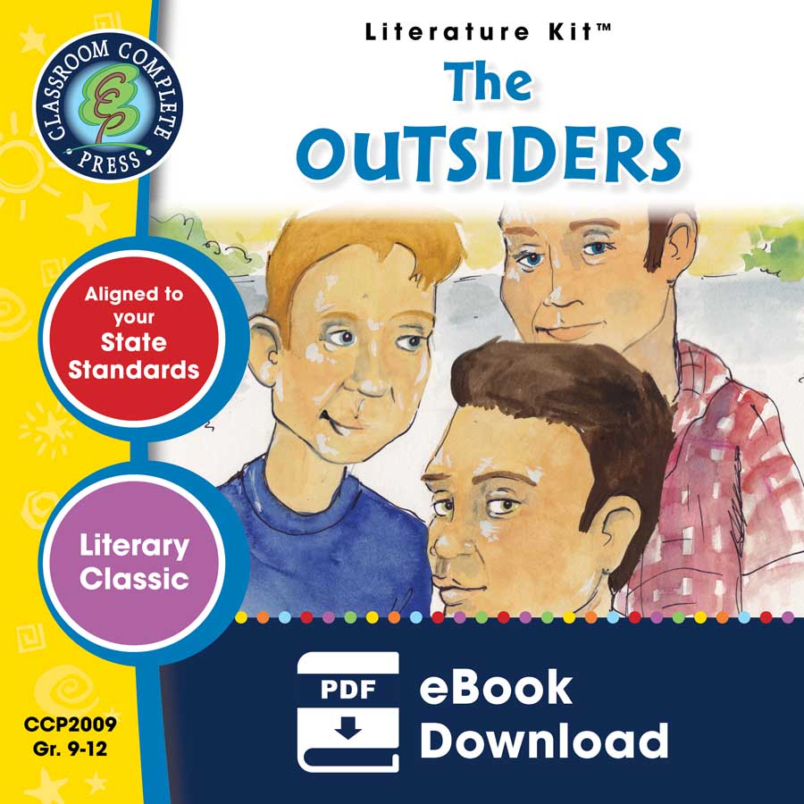 The Outsiders - Literature Kit Gr. 9-12 - eBook