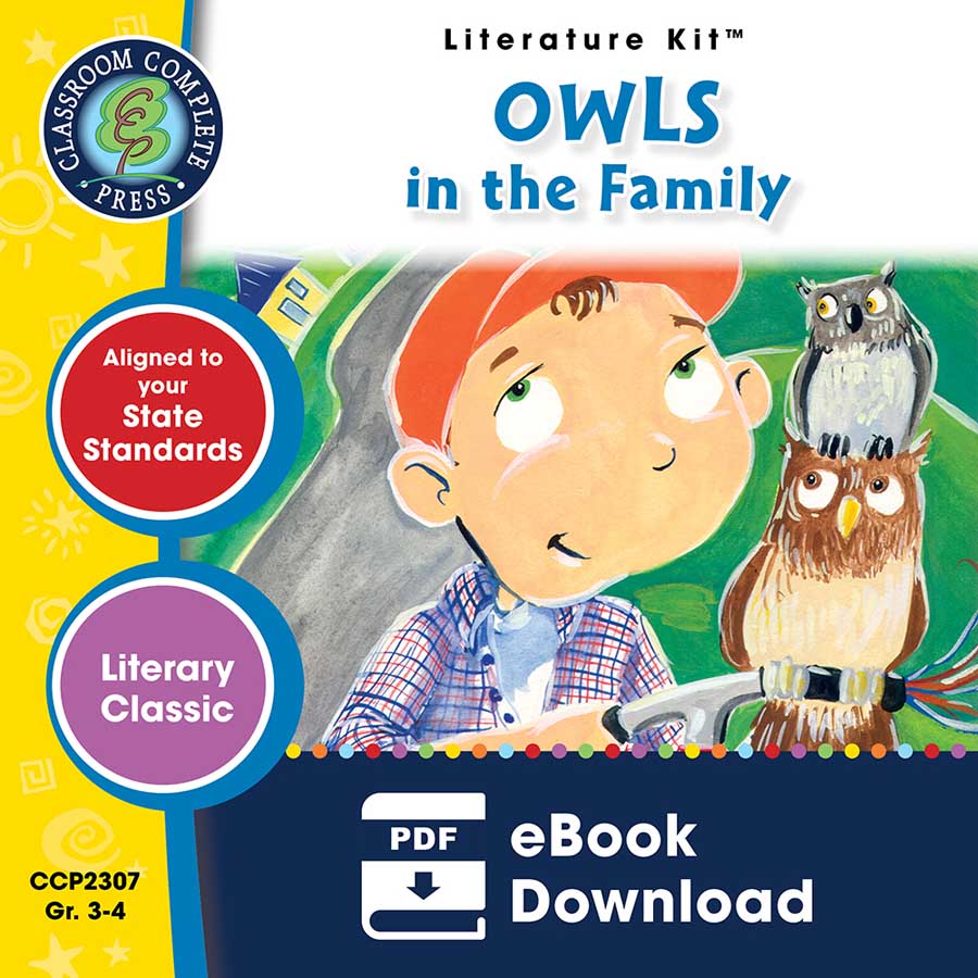 Owls in the Family - Literature Kit Gr. 3-4 - eBook