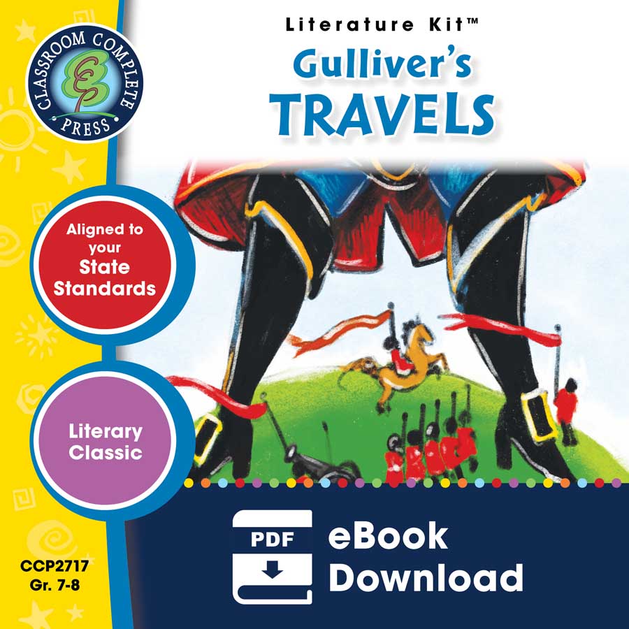 Gulliver's Travels - Literature Kit Gr. 7-8 - eBook