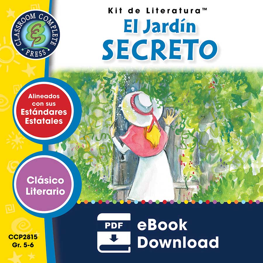 El Jardin Secreto - Kit de Literatura Gr. 5-6 - libro electronico
