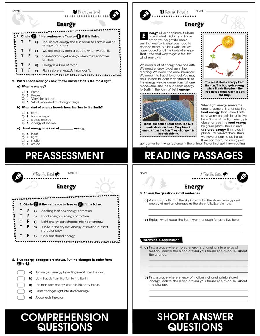 hands on physical science energy gr 1 5 grades 1 to 5 lesson plan worksheets ccp interactive