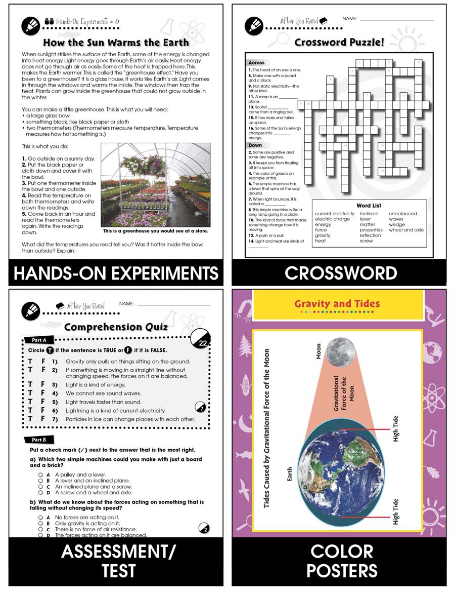 Hands-On - Physical Science: Matter and Materials Gr. 1-5 - Chapter Slice eBook