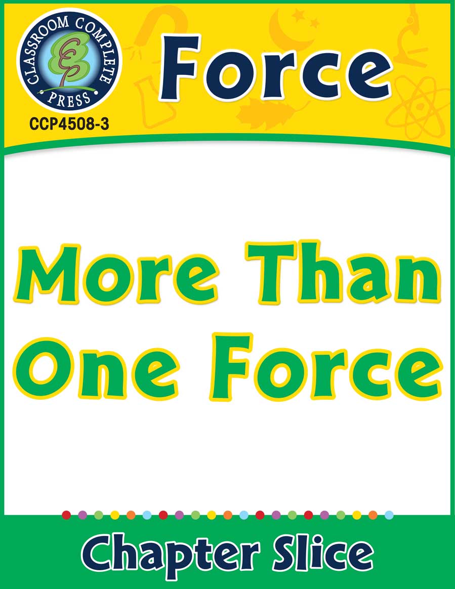 Force: More Than One Force Gr. 5-8 - Chapter Slice eBook