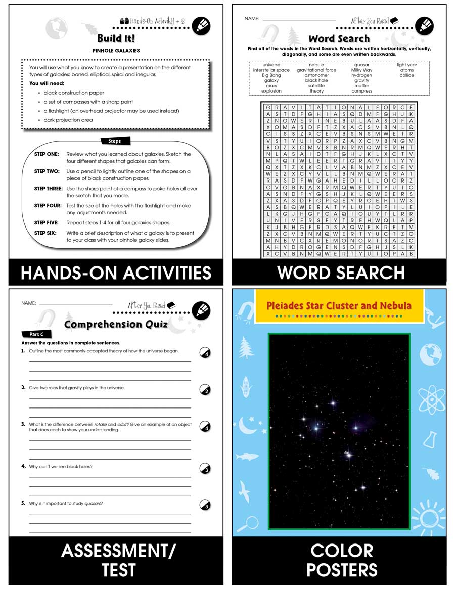 Galaxies & The Universe: Black Holes Gr. 5-8 - Chapter Slice eBook