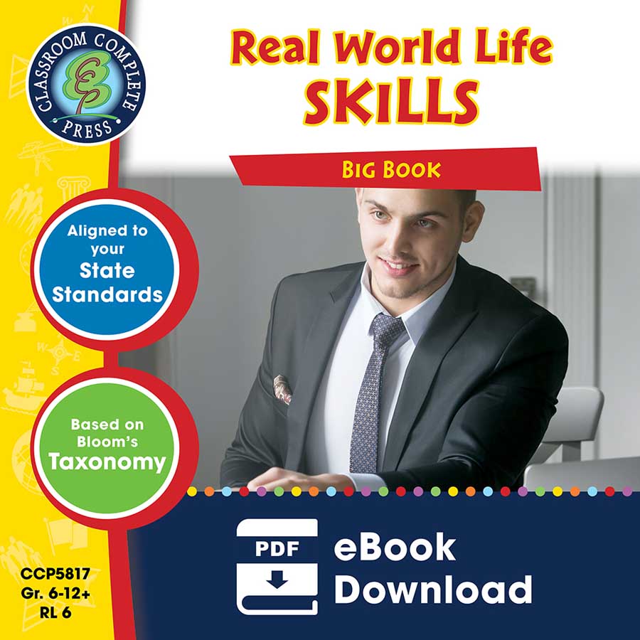 Real World Life Skills Big Book Gr. 6-12+ - eBook