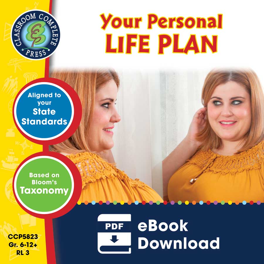 Applying Life Skills - Your Personal Life Plan Gr. 6-12+ - eBook