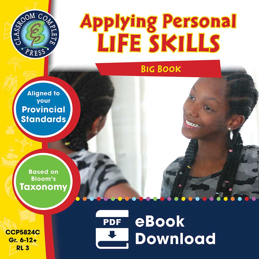 Applying Personal Life Skills Big Book - Canadian Content Gr. 6-12+ - eBook