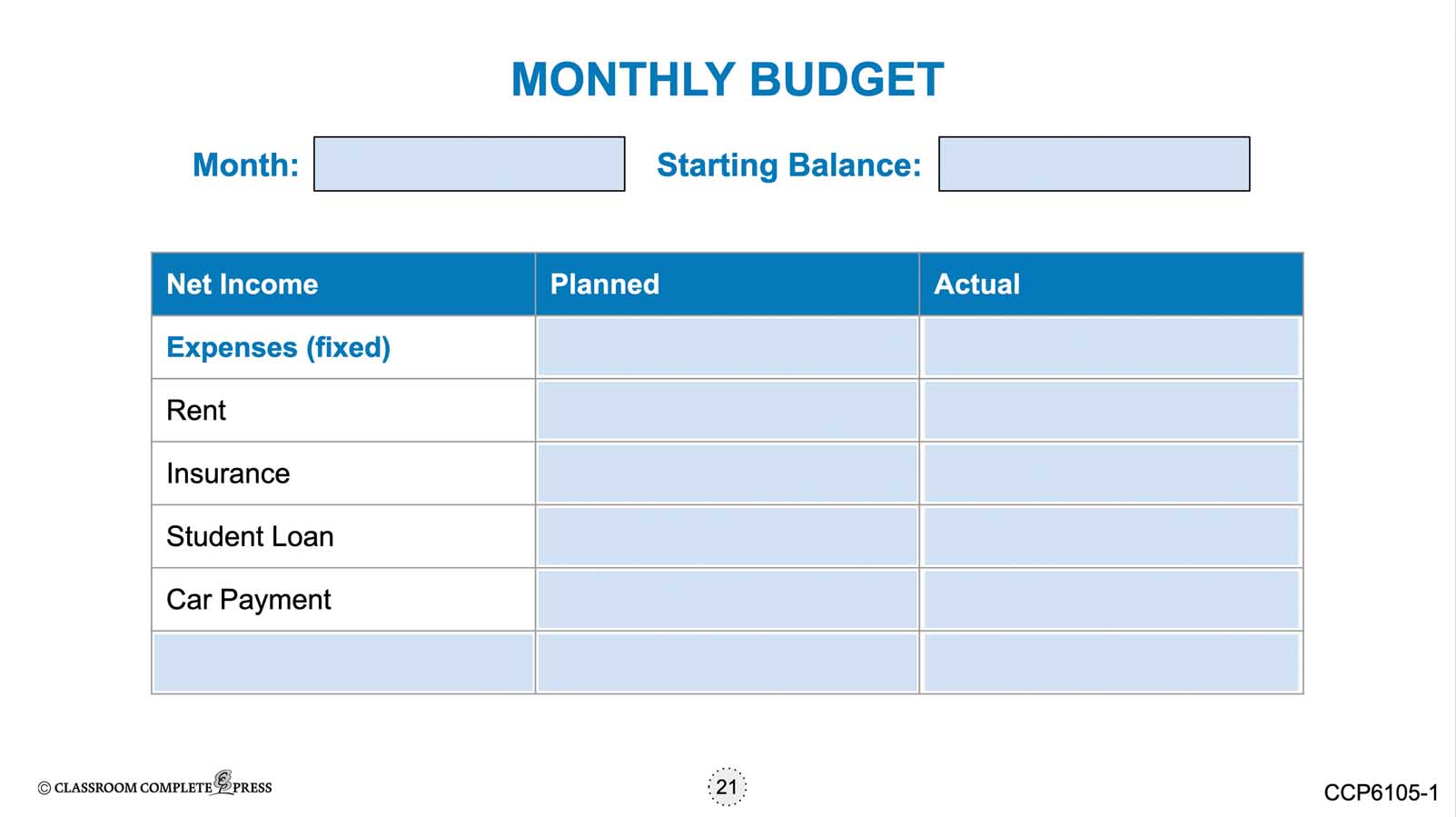 Practical Life Skills - Managing Money: Living on a Budget - Google Slides Gr. 9-12+ (SPED) - eBook