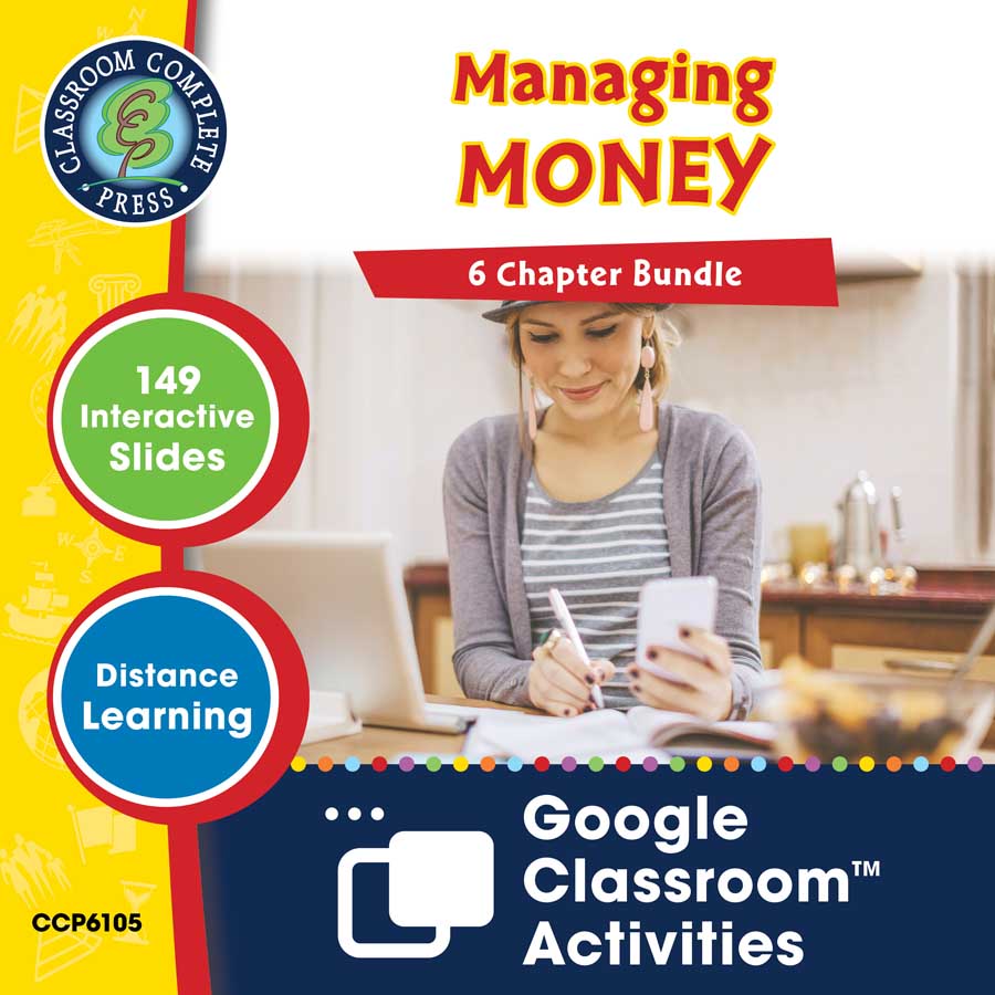 Practical Life Skills - Managing Money - Google Slides BUNDLE Gr. 9-12+ (SPED) - eBook