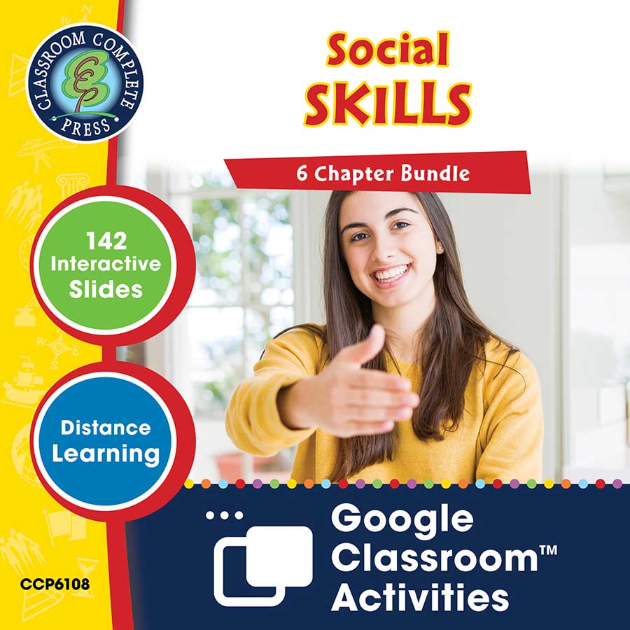 Real World Life Skills - Social Skills - Google Slides BUNDLE Gr. 6-12+ (SPED) - eBook