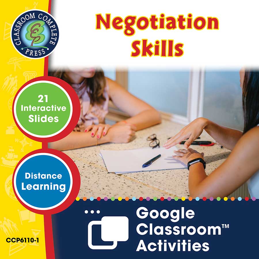 Real World Life Skills - Financial Literacy Skills: Negotiation Skills - Google Slides Gr. 6-12+ (SPED) - eBook