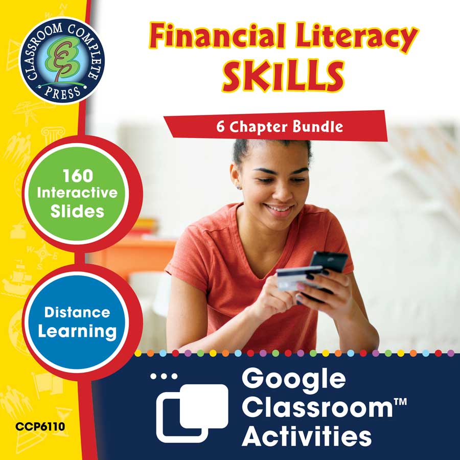 Real World Life Skills - Financial Literacy Skills - Google Slides BUNDLE Gr. 6-12+ (SPED) - eBook
