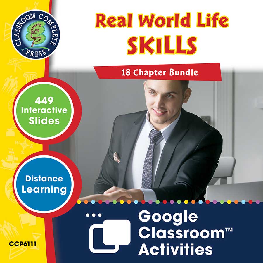 Real World Life Skills BUNDLE - Google Slides Gr. 6-12+ (SPED) - eBook