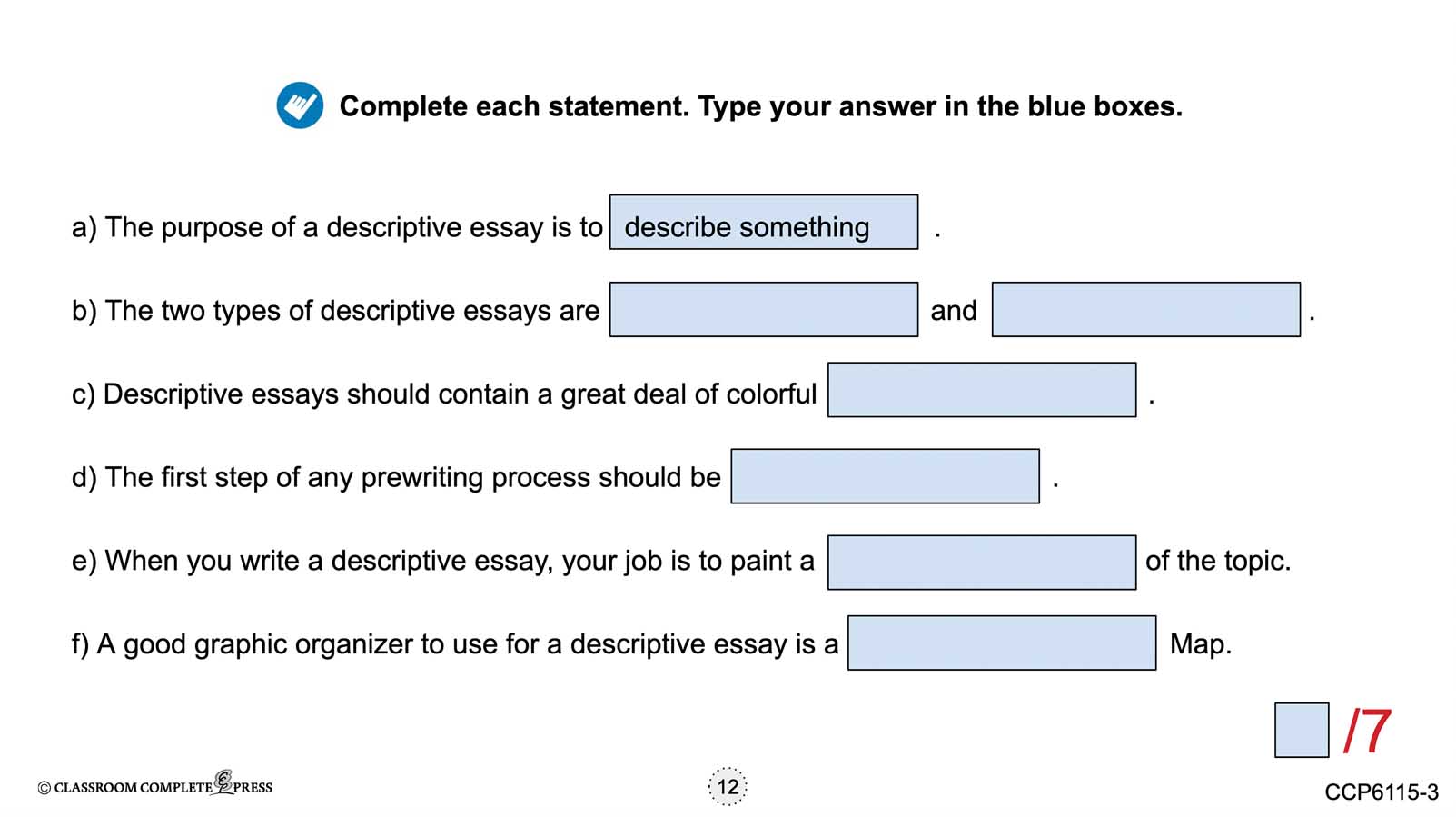 How to Write an Essay: What is a Descriptive Essay? & Writing a Descriptive Essay - Google Slides Gr. 5-8 - eBook