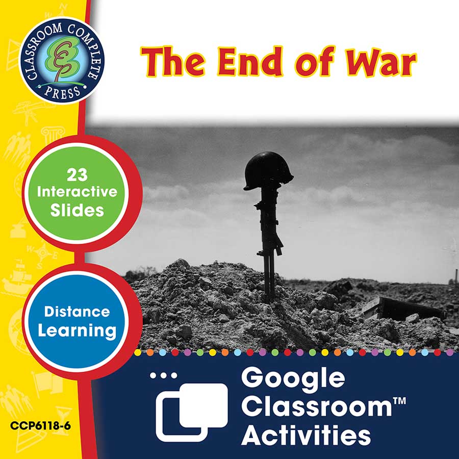 World War 2: The End of War - Google Slides Gr. 5-8 - eBook