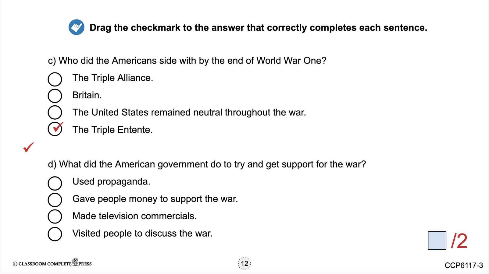 World Wars 1 & 2 BUNDLE - Google Slides Gr. 5-8 - eBook