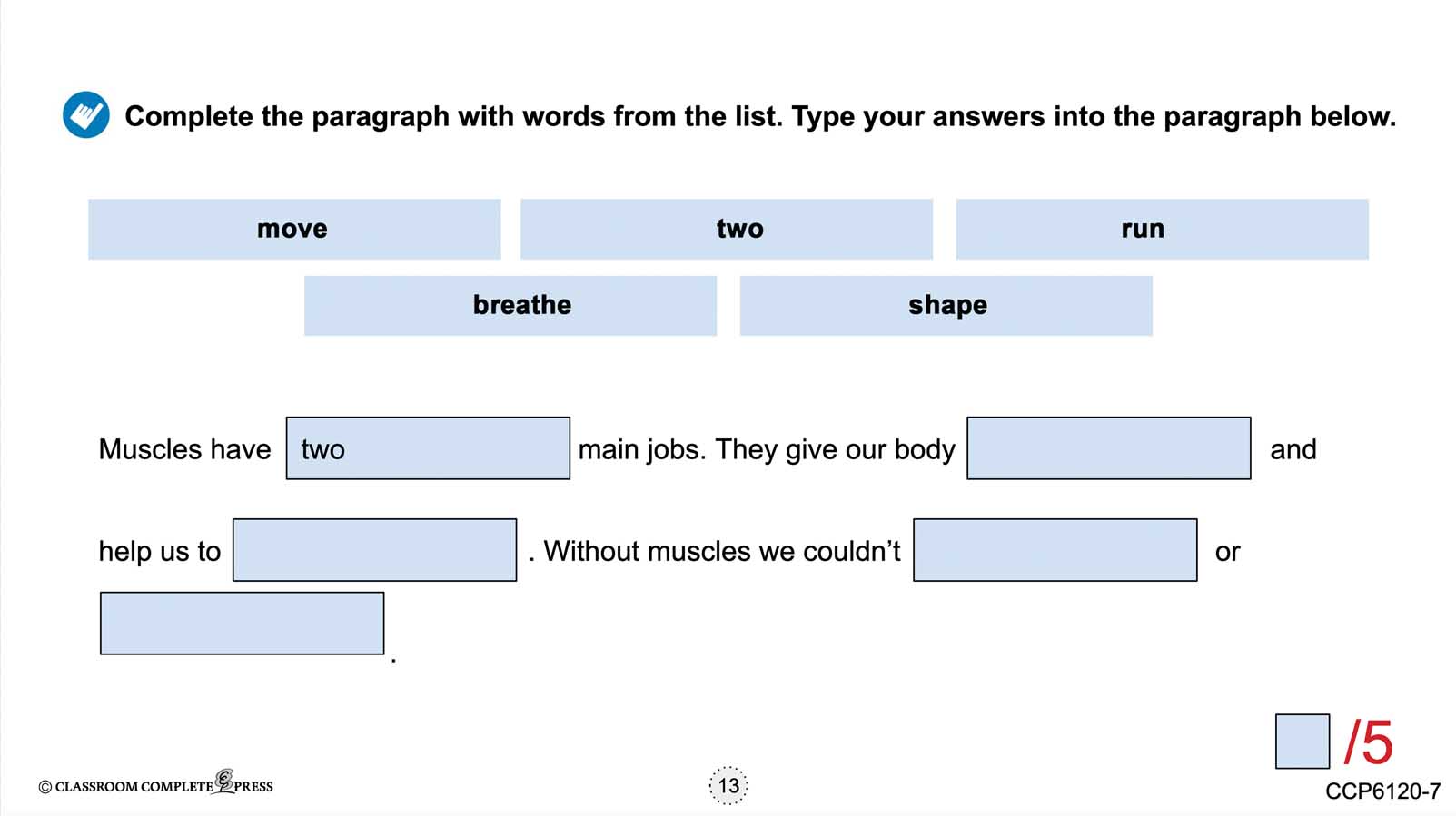 Cells, Skeletal & Muscular Systems: The Muscular System – Muscles - Google Slides Gr. 5-8 - eBook