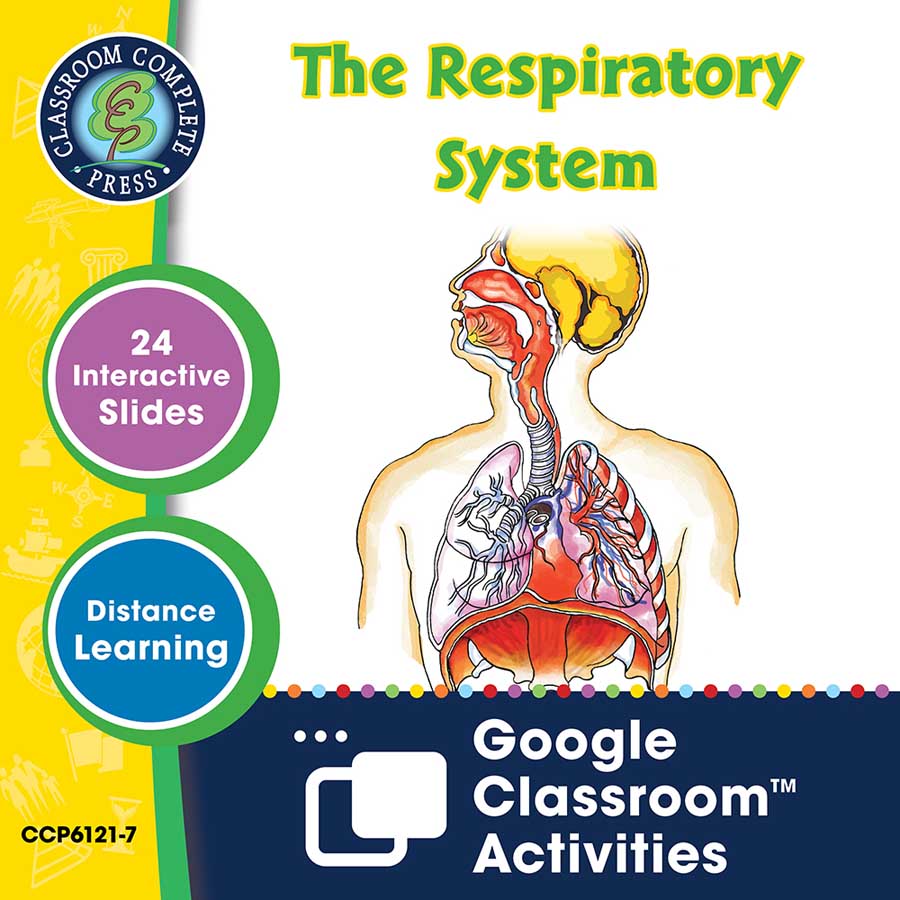 Senses, Nervous & Respiratory Systems: The Respiratory System - Google Slides Gr. 5-8 - eBook