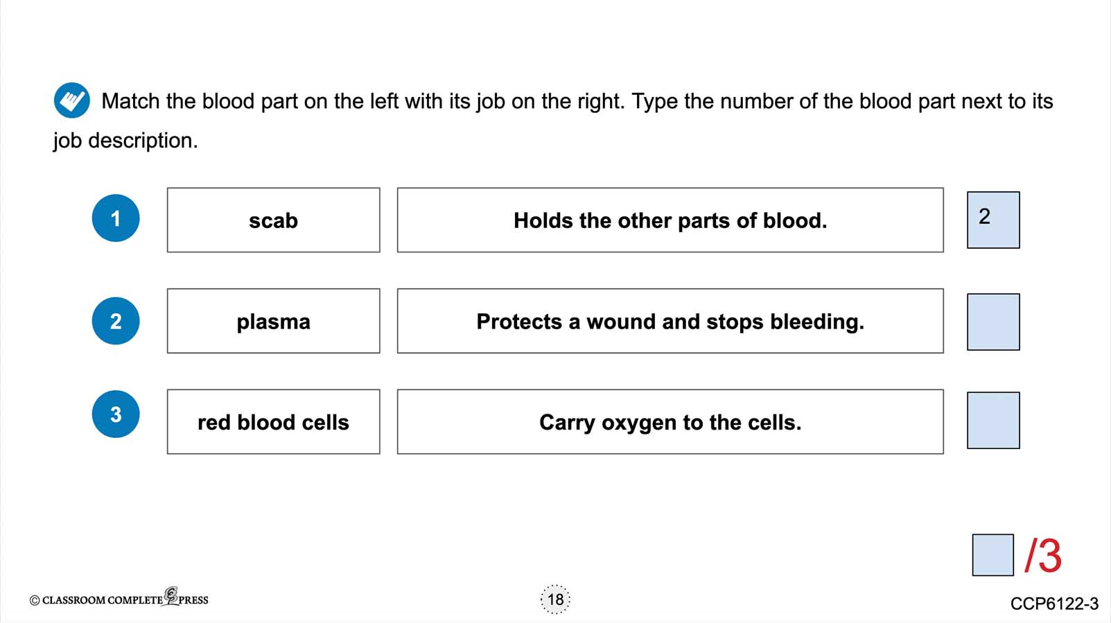 Circulatory, Digestive & Reproductive Systems: The Circulatory System – Blood - Google Slides Gr. 5-8 - eBook