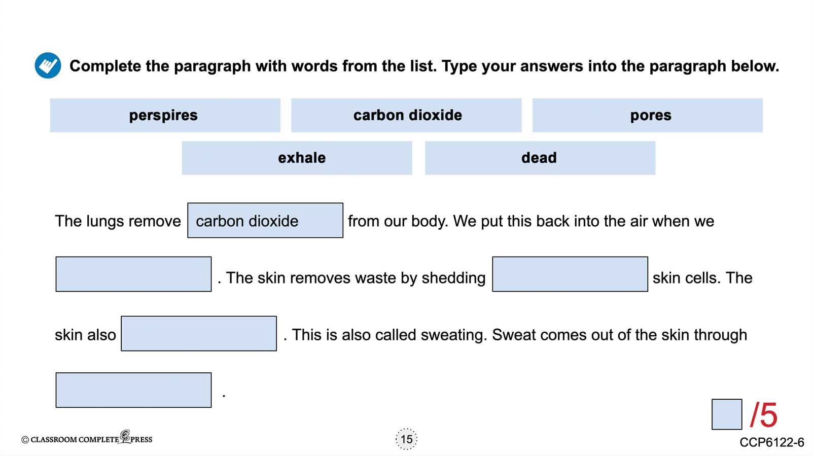Circulatory, Digestive & Reproductive Systems: The Excretory System – Skin, Liver & Lungs - Google Slides Gr. 5-8 - eBook