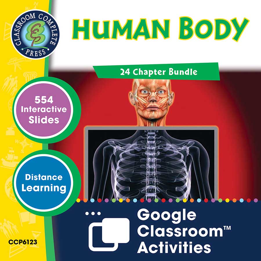 Human Body BUNDLE - Google Slides Gr. 5-8 - eBook