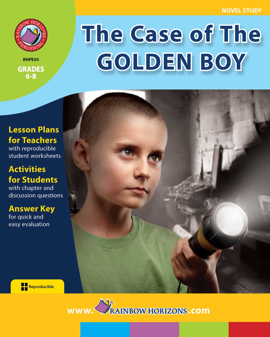The Case of The Golden Boy (Novel Study) Gr. 6-8 - print book