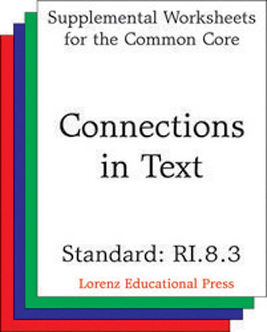 Connections in Text (CCSS RI.8.3)