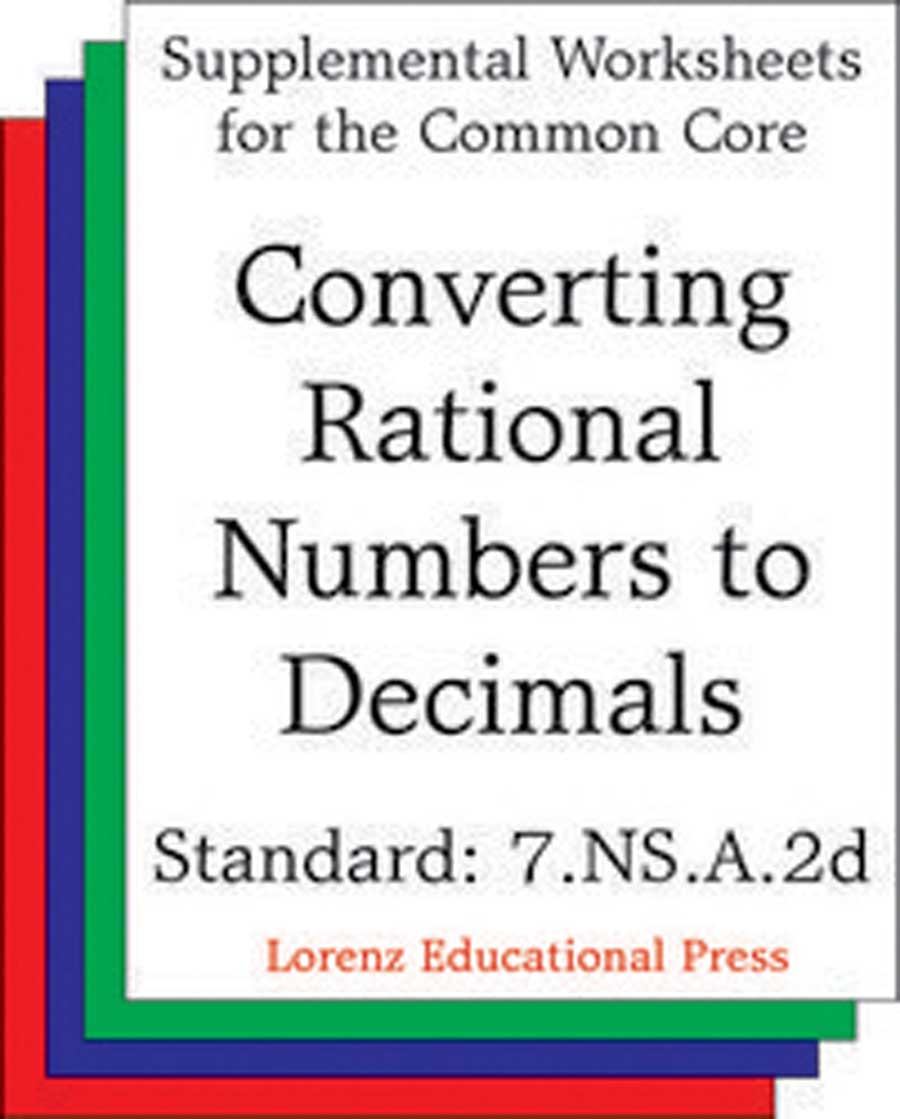 Converting Rational Numbers to Decimals (CCSS 7.NS.A.2d)