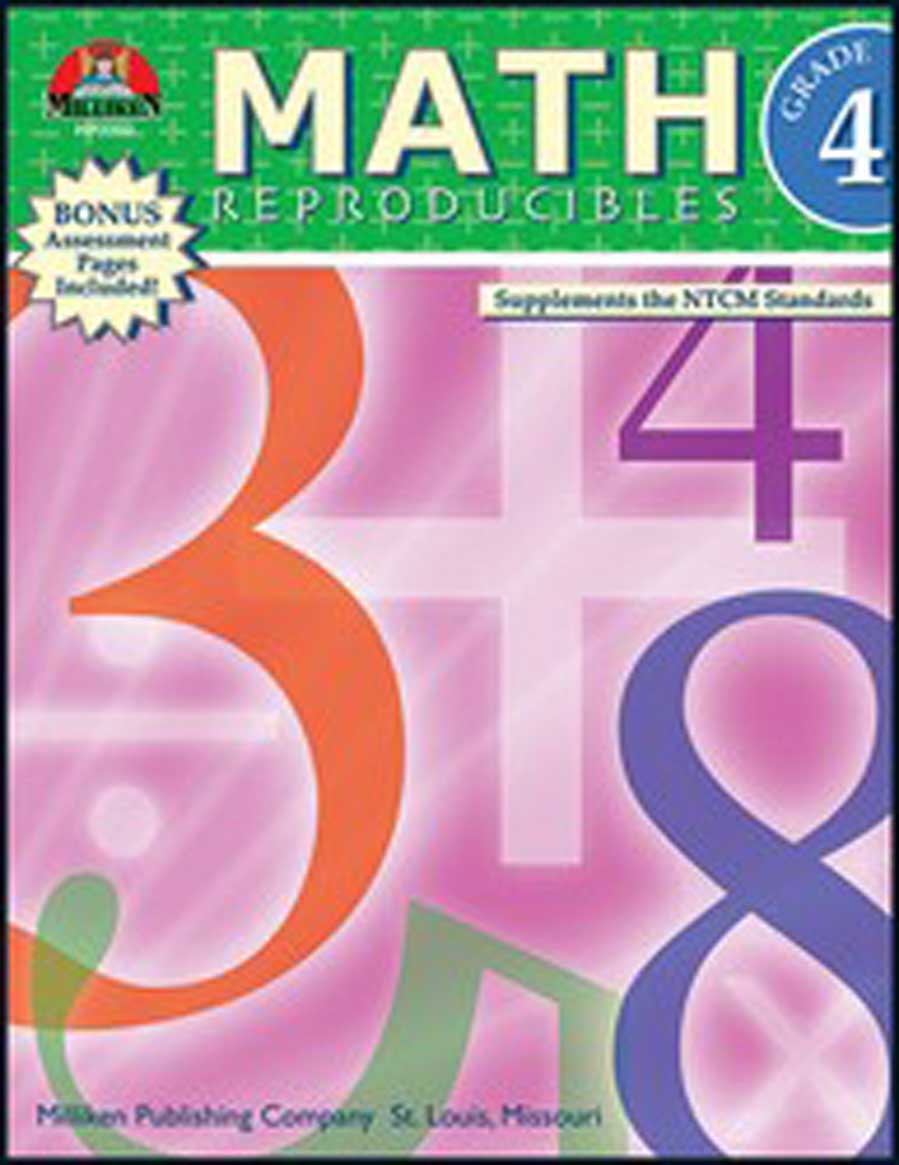 Math Reproducibles - Grade 4