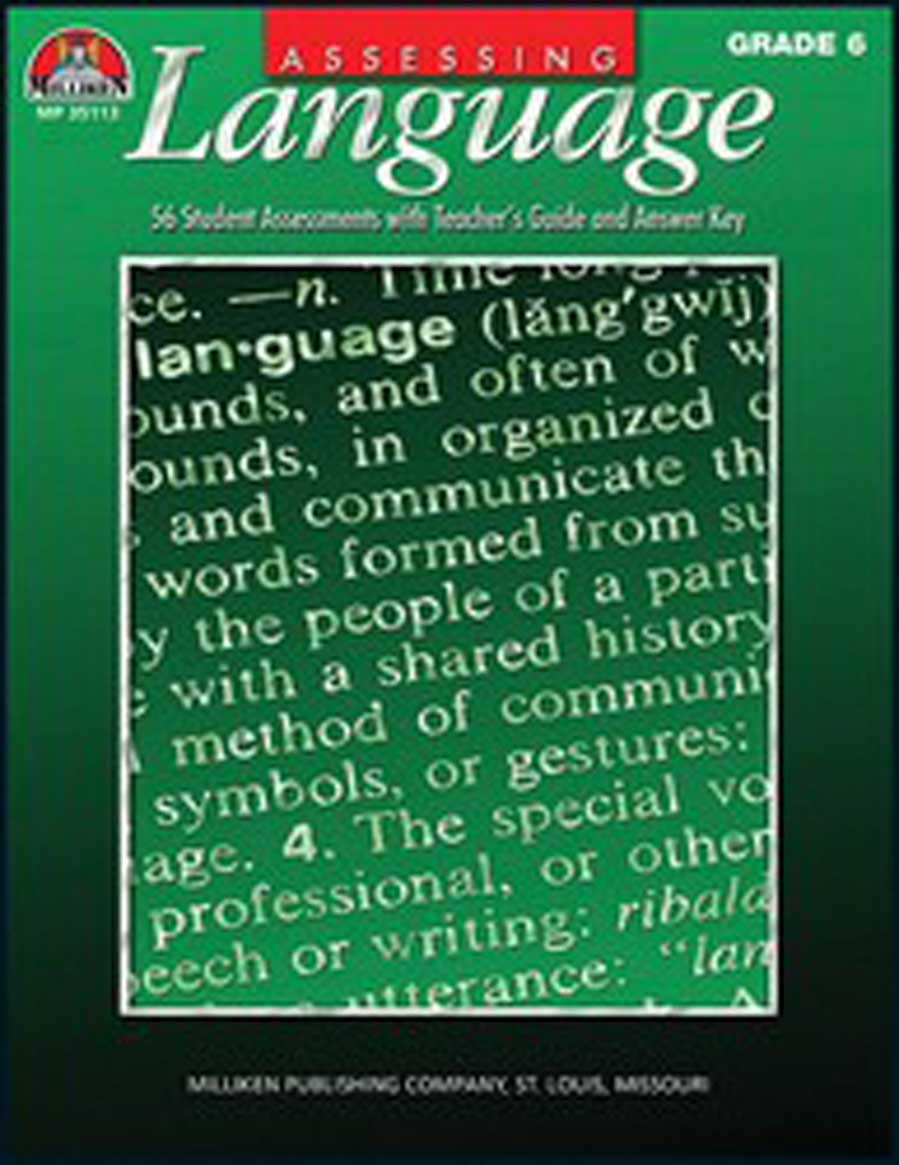 Assessing Language - Gr 6
