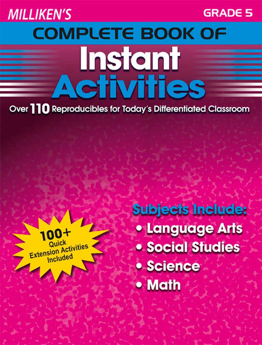 Milliken's Complete Book of Instant Activities - Grade 5