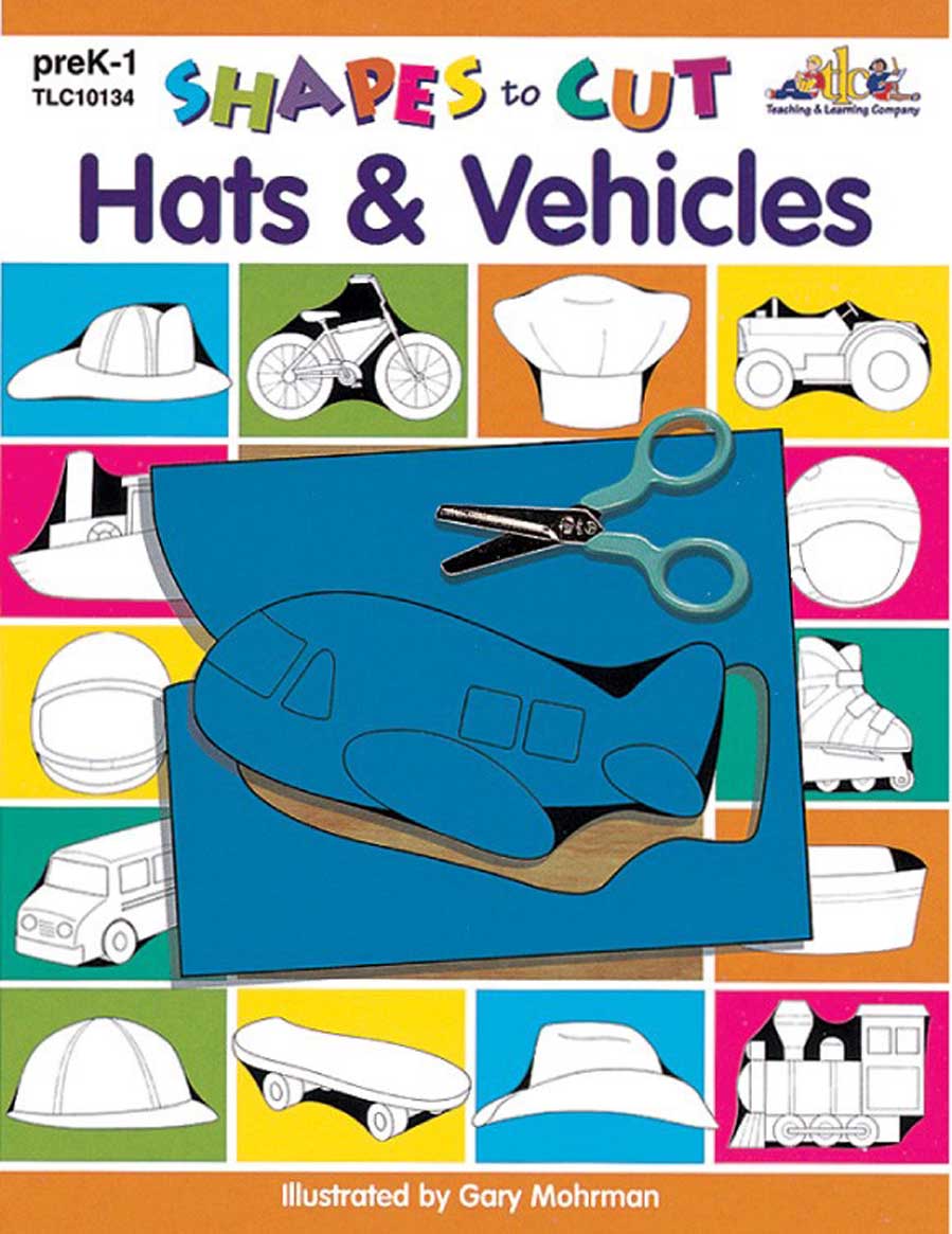 Shapes to Cut: Hats & Vehicles